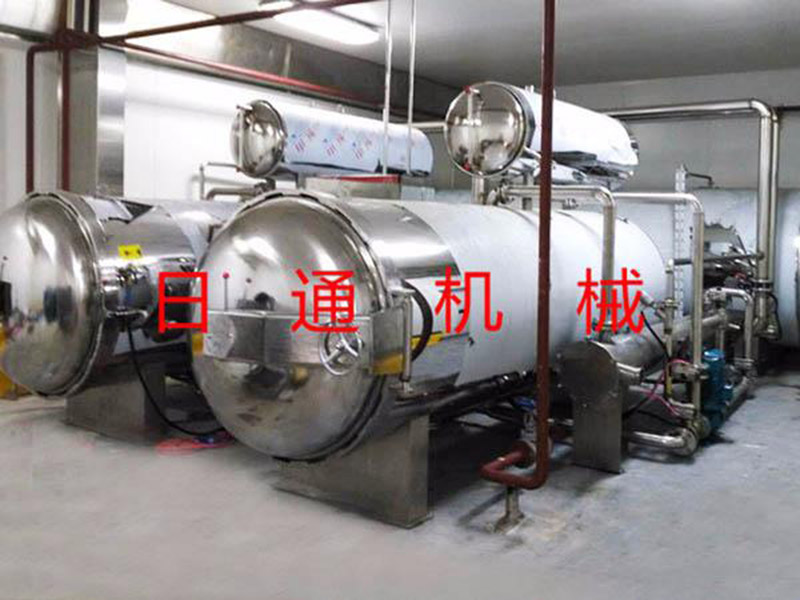 三鍋串聯式殺菌鍋8