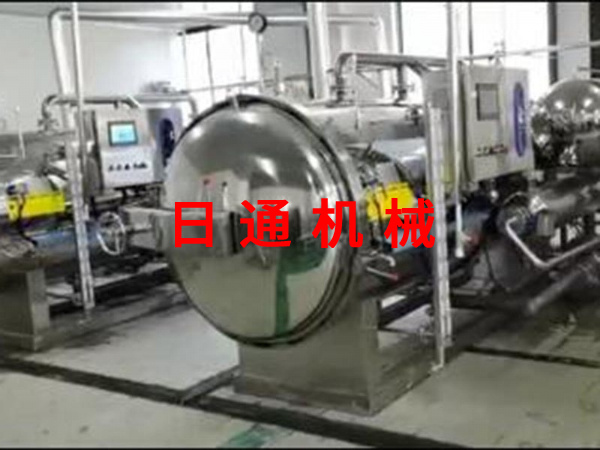 上海噴淋殺菌鍋使用現(xiàn)場(chǎng)