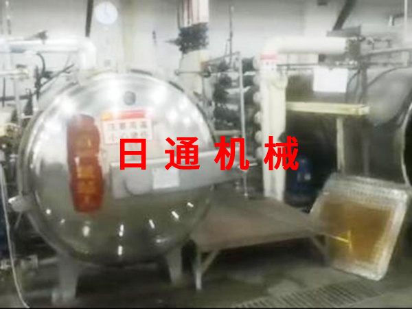 火腿腸殺菌鍋使用現(xiàn)場(chǎng)